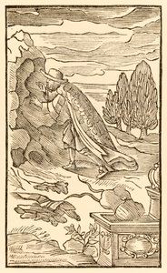 "¿Quién es este? El peregrino" de "El progreso del peregrino de este mundo, al que está por venir" de John Bunyan de Unknown